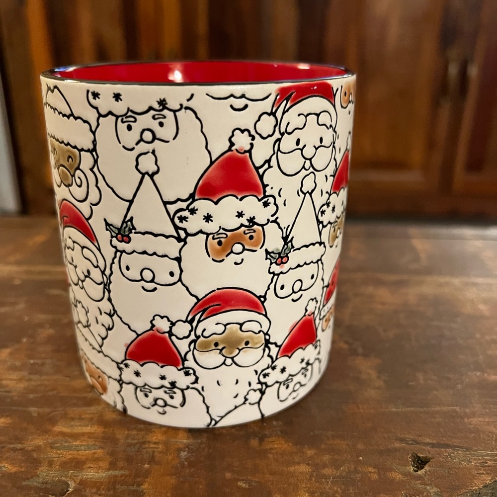 Eli & Ana Chad Santa Repeat Mug, Dark Face, NEW - Picture 3 of 6